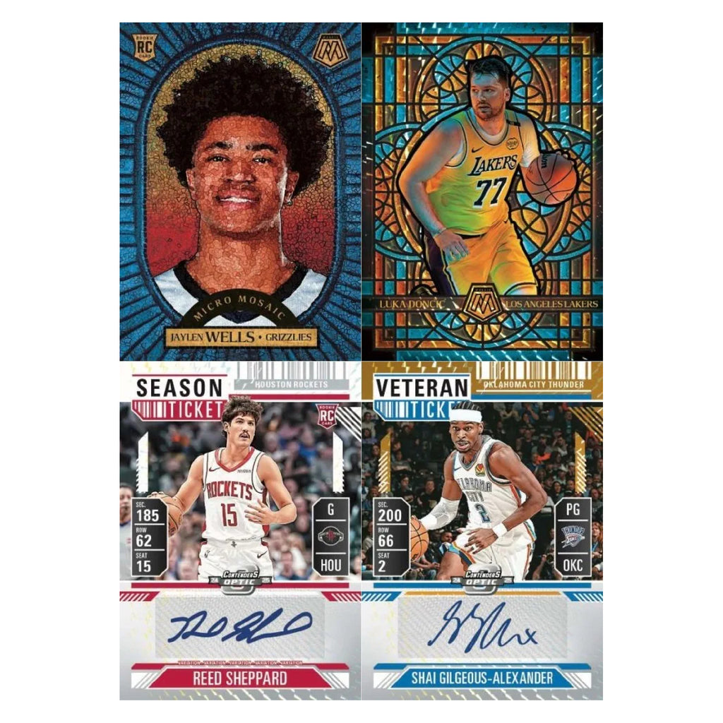 2024 - 25 Panini Mosaic Basketball Blaster NBA籃球 收藏卡牌