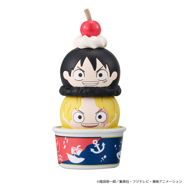 Tsumichen Stack up & Change ONE PIECE (set of 6) 海賊王