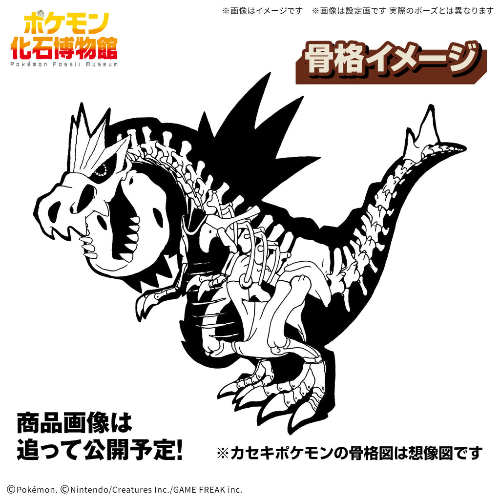 Pokemon PLAMO COLLECTION FOSSIL Pokémon SERIES Tyrantrum 寵物小精靈 寶可夢 怪顎龍