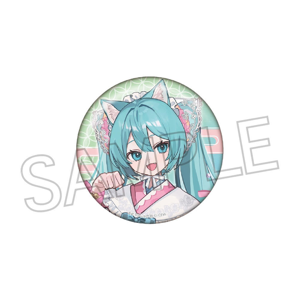 Hatsune Miku Hyakki Yako - strolling along historic highways Can Badge