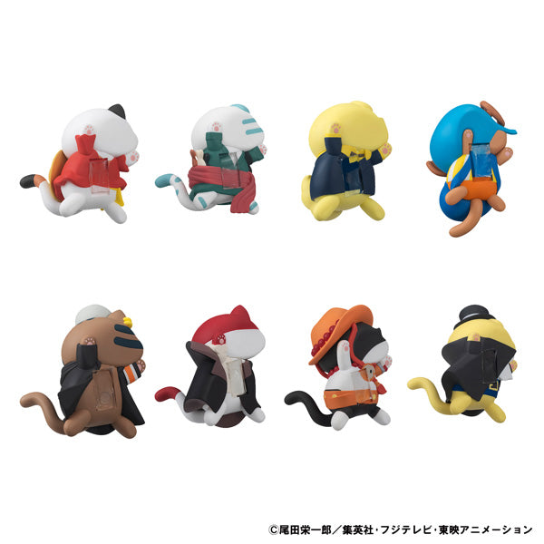 MEGA CAT PROJECT ONE PIECE Nyan Piece Nyan！Stickie！(set of 8) 海賊王 貓