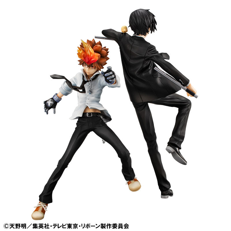 G.E.M. Series Katekyo Hitman Reborn! Tsunayoshi Sawada & Kyoya Hibari & Reborn set 家庭教師 澤田綱吉 雲雀恭彌 利邦