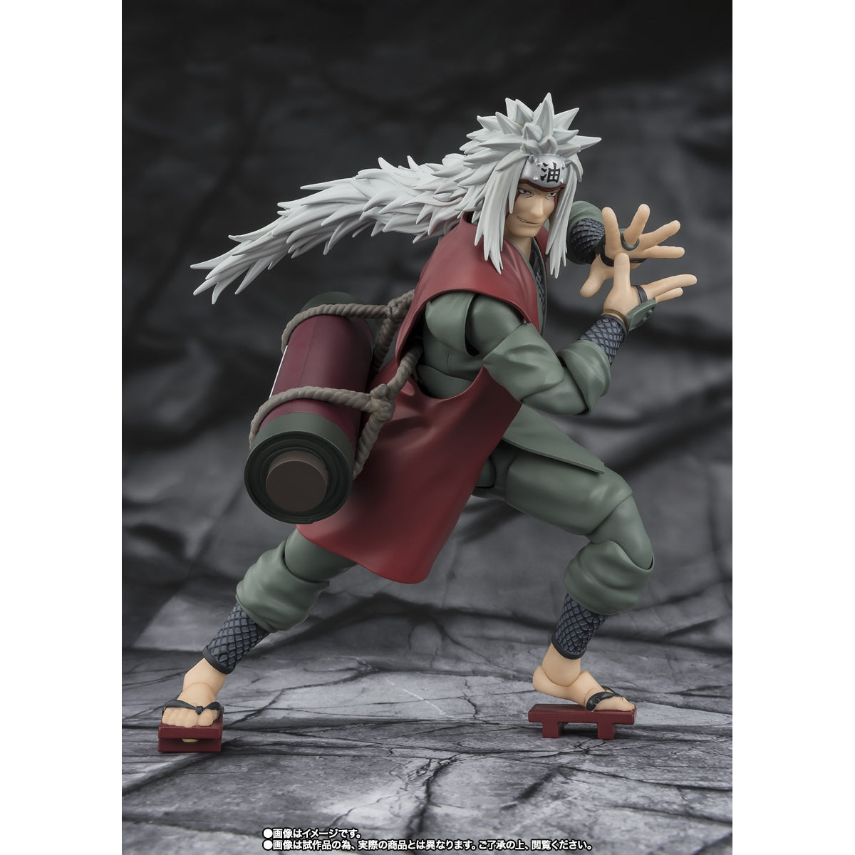 S.H.Figuarts JIRAIYA -Hidden Leaf Heroic Master Sage- (Sage Mode Set) 火影忍者 自來也