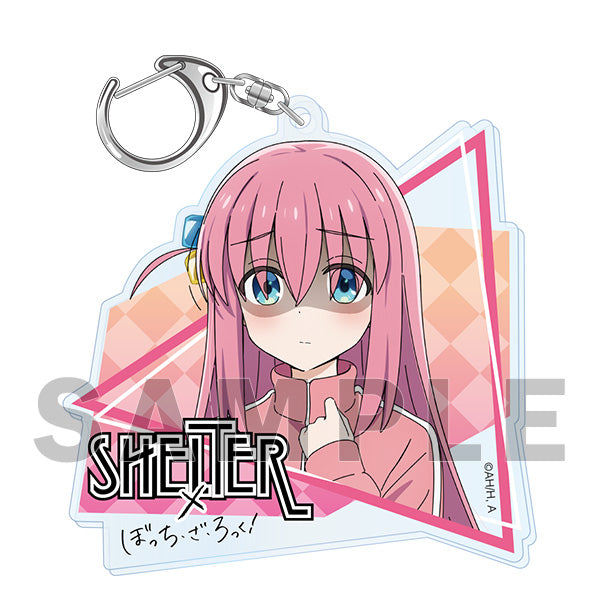 SHELTER x Bocchi the Rock! Acrylic key chain (Hitori Goto / Ikuyo Kita / Ryo Yamada / Nijika Ijichi) 孤獨搖滾 鎖匙扣 吊飾 掛飾 (後藤一里 / 喜多郁代 / 山田涼 / 伊地知虹夏)