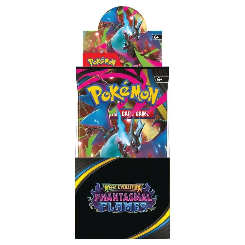 Mega Evolution Half Booster Box - ME02: Phantasmal Flames (ENG ver.) 寵物小精靈 寶可夢 卡牌