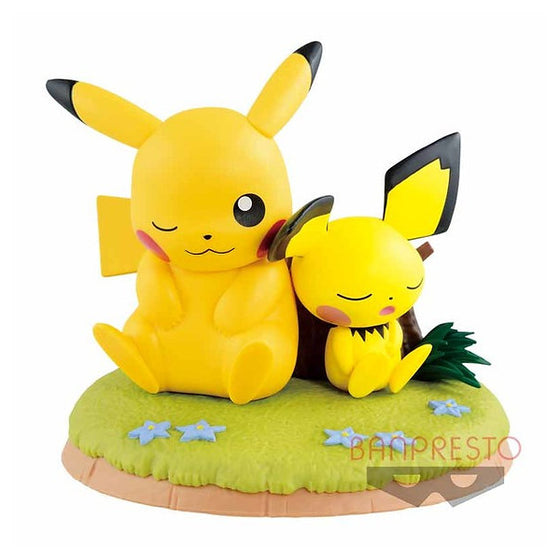 POKEMON PIKACHU & PICHU FIGURE 寵物小精靈 比卡超 比超