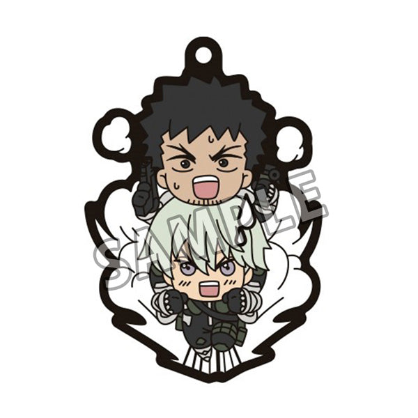 Rubber Mascot Buddycolle Kaiju No.８ (set of 6) 怪獸8號 吊飾 匙扣