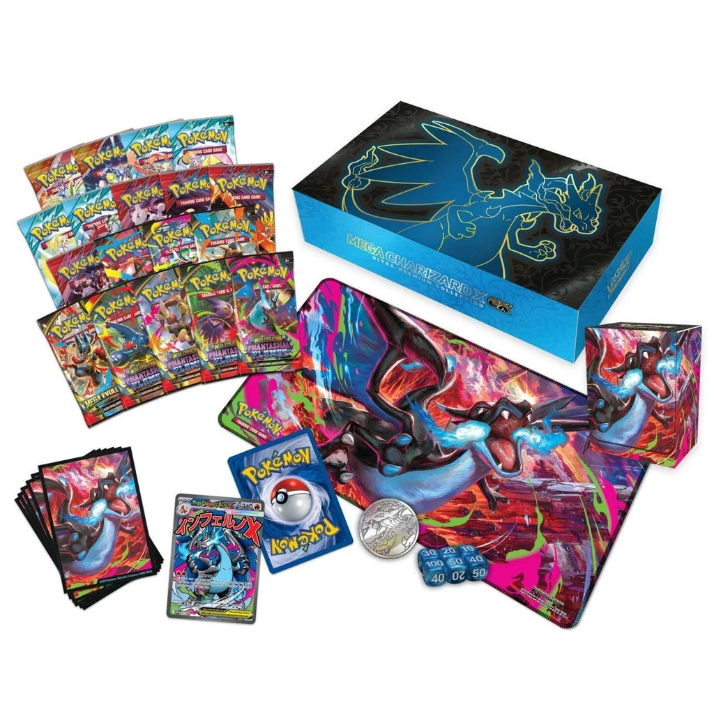 Mega Charizard X ex Ultra-Premium Collection (ENG ver.) 寵物小精靈 寶可夢 卡牌 對戰咭 PTCG Inferno X