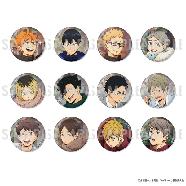Haikyu!! Trading Hologram Can Badge One Fine Day (set of 12) 排球少年 襟章