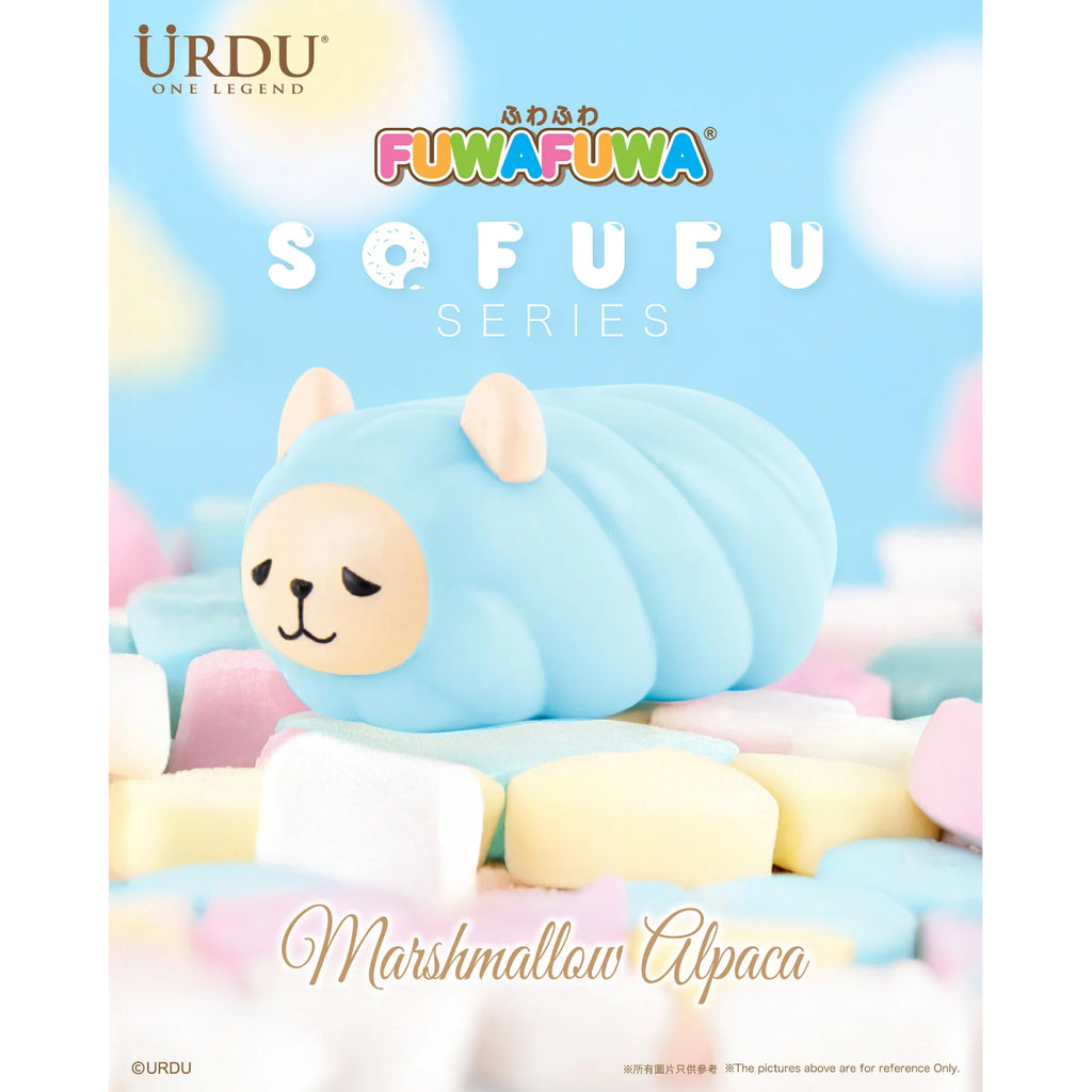 Urdu - Sofufu series Fuwafuwa Marshmallow Alpaca (set of 4) 羊駝 綿花糖