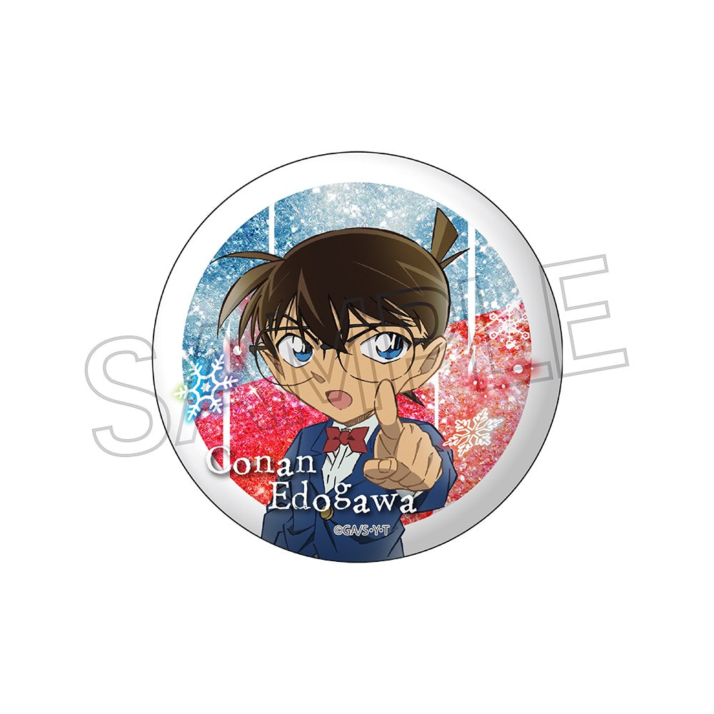 Detective Conan Shine Series Sparkly Can Badge (set of 10) 名偵探柯南 襟章