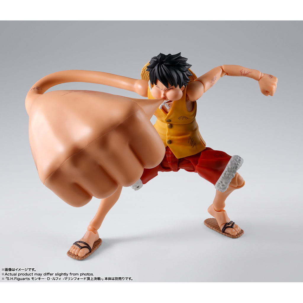 S.H.Figuarts LUFFY -MARINEFORD- “GEAR THREE” OP PARTS SET 海賊王 路飛三檔配件包 -瑪林科特頂上決戰-