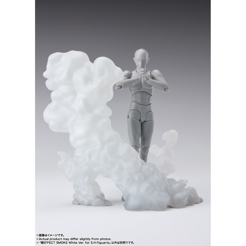 TAMASHII EFFECT SMOKE White Ver. for S.H.Figuarts (2026 Jun resale ver.) 氣團 特效 配件