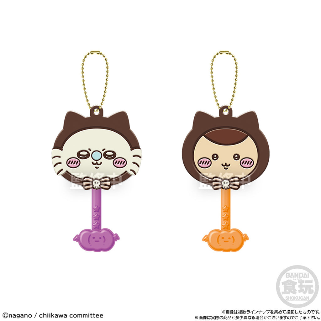 SOMETHING SMALL AND CUTE LOLLIPOP CHOCO CHARM : BLACK CAT W/O GUM (set of 8) ちいかわ Chikawa 小可愛 吉伊卡哇 鎖匙扣 吊飾 掛飾