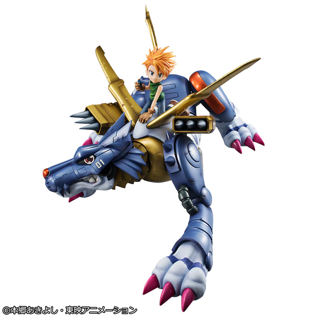 Precious G.E.M. Series Digimon Adventure Metal Garurumon & Ishida Yamato  數碼暴龍 鋼鐵加魯魯獸＆石田大和