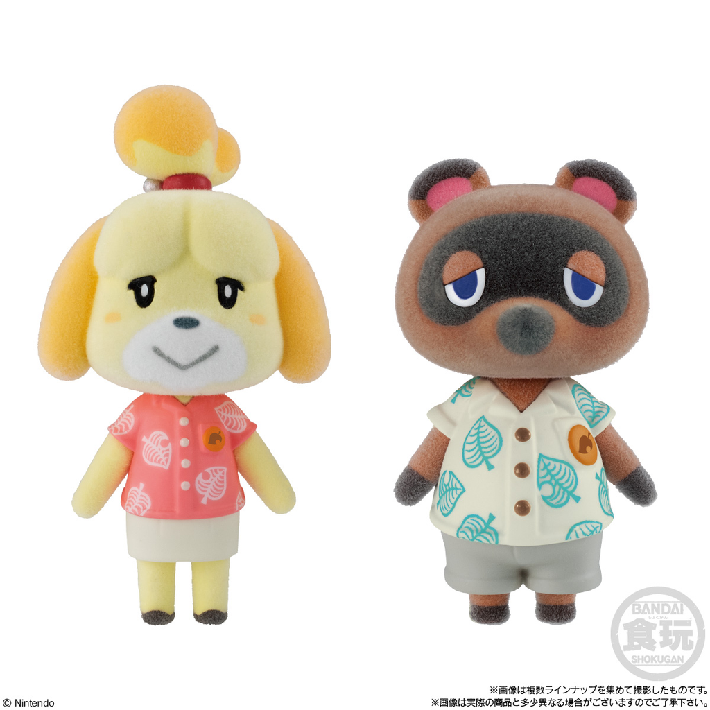 ANIMAL CROSSING: NEW HORIZONS FRIEND DOLL SELECTION W/O GUM (set of 10) 動物森友會