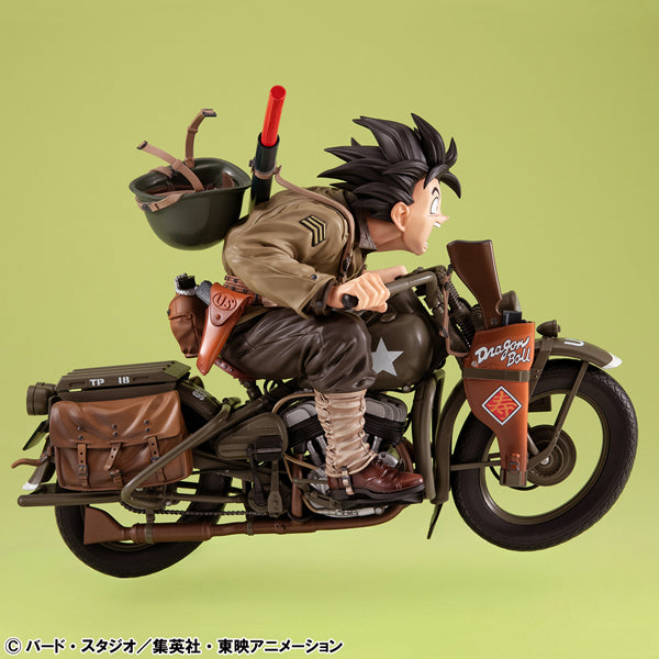 DESKTOP REAL McCOYEX Dragon Ball Z Son Goku & Bike 龍珠 悟空