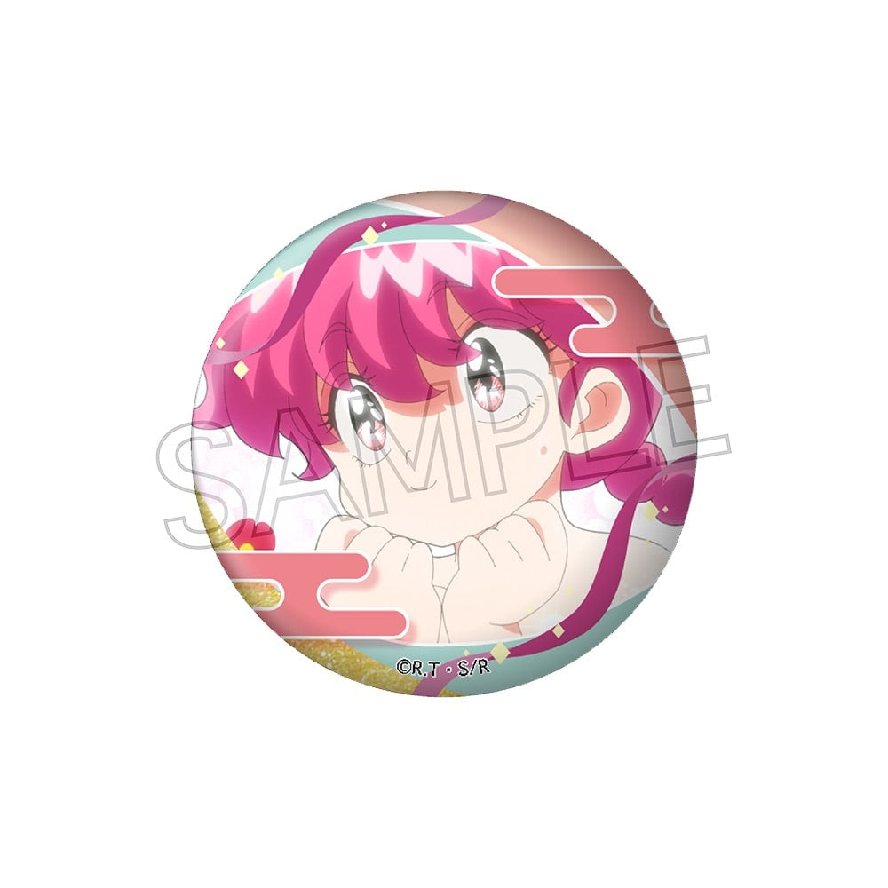 Ranma 1/2 Hundred Faces Can Badge vol.2 (set of 6) 亂馬 襟章 徽章