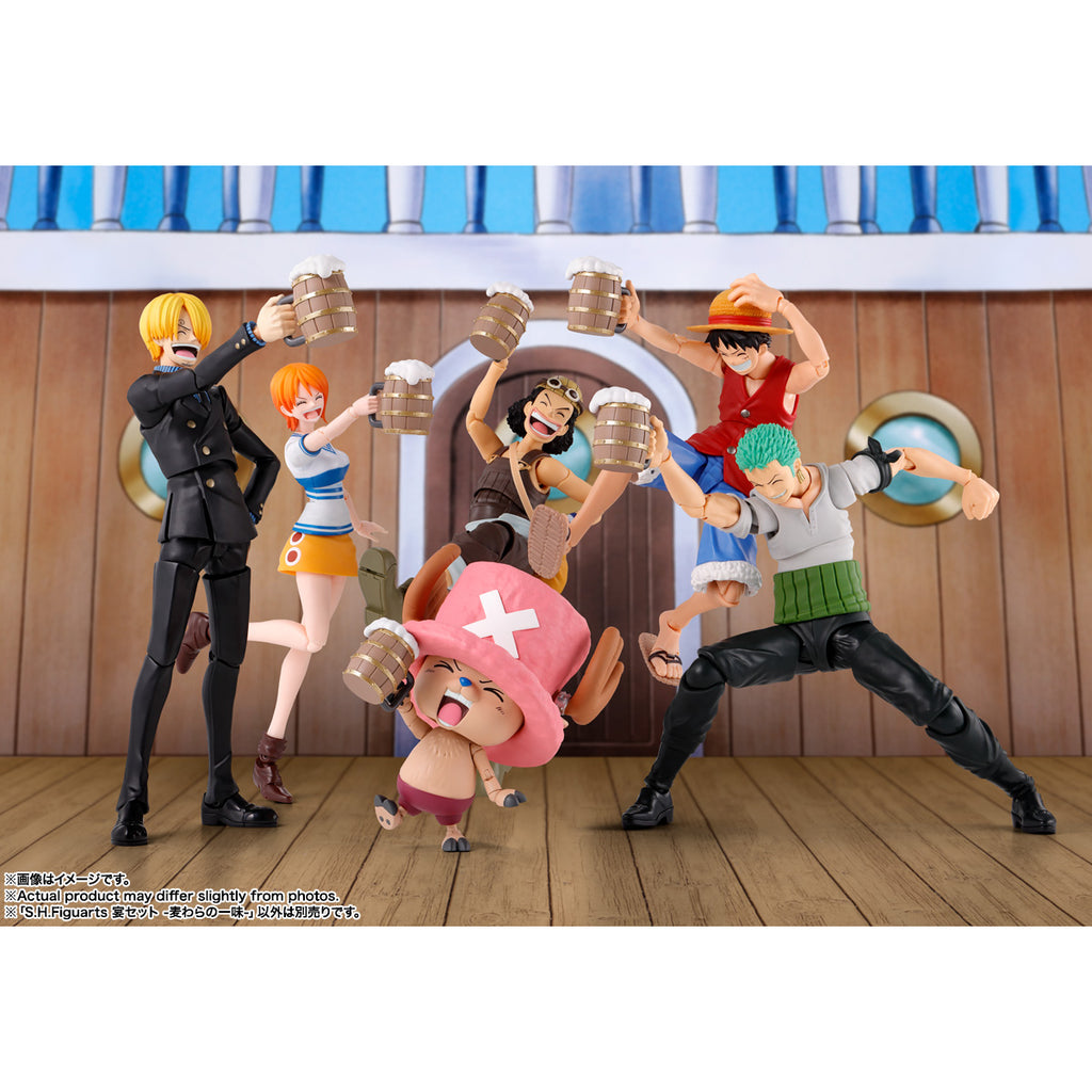 S.H.Figuarts PARTY SET - THE STRAW HAT CREW 海賊王