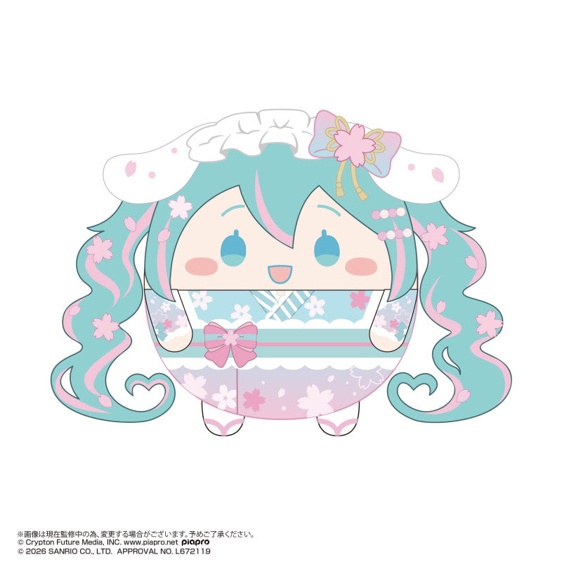 Hatsune Miku x Cinnamoroll Fuwakororin 4 (set of 6) 三麗鷗 玉桂狗 初音 未來