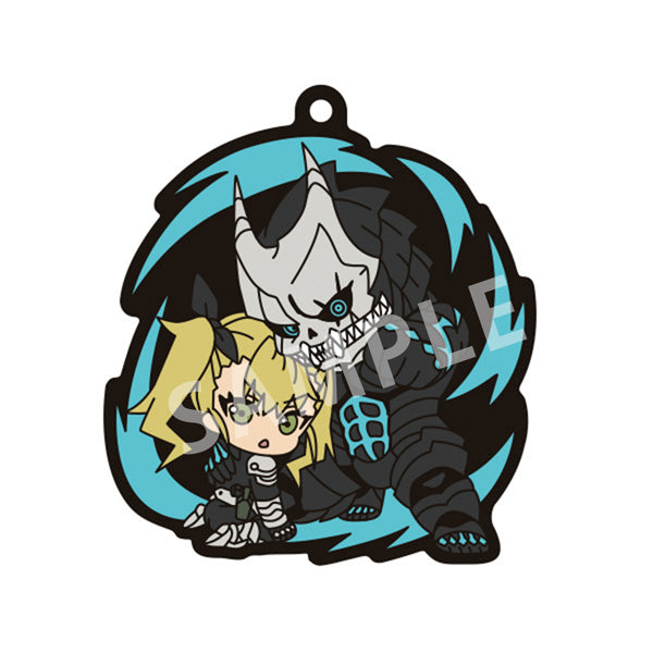 Rubber Mascot Buddycolle Kaiju No.８ (set of 6) 怪獸8號 吊飾 匙扣