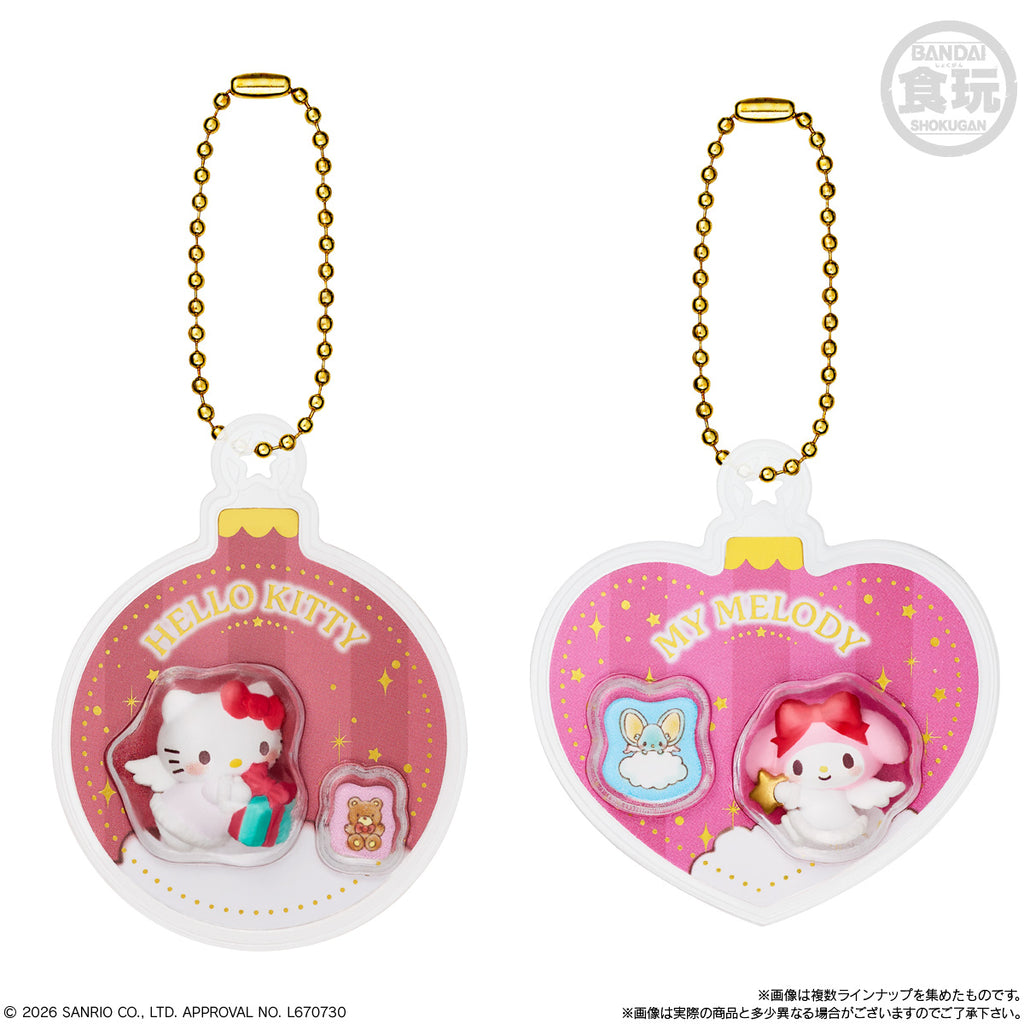 SANRIO CHARACTERS ORNAMENT CHARM & CHOCO BOLO (pack of 10) 三麗鷗