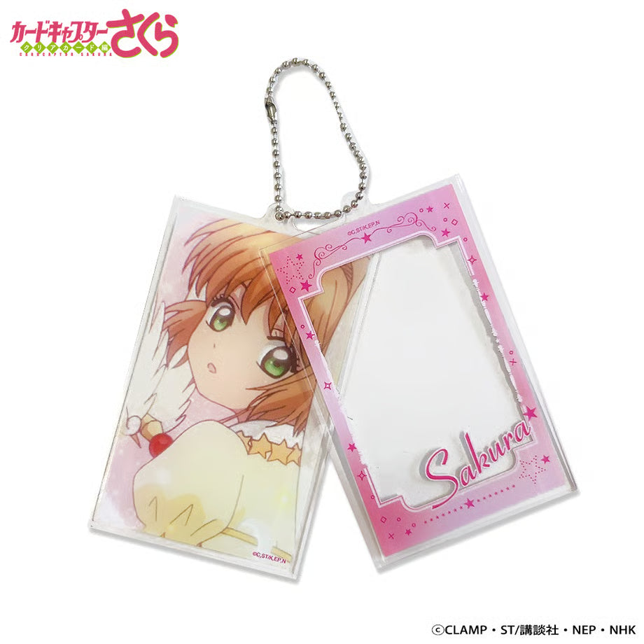 Cardcaptor Sakura Clear Card Anime Trading Layer Acrylic Keychain (set of 8) 百變小櫻 鎖匙扣 吊飾 掛飾
