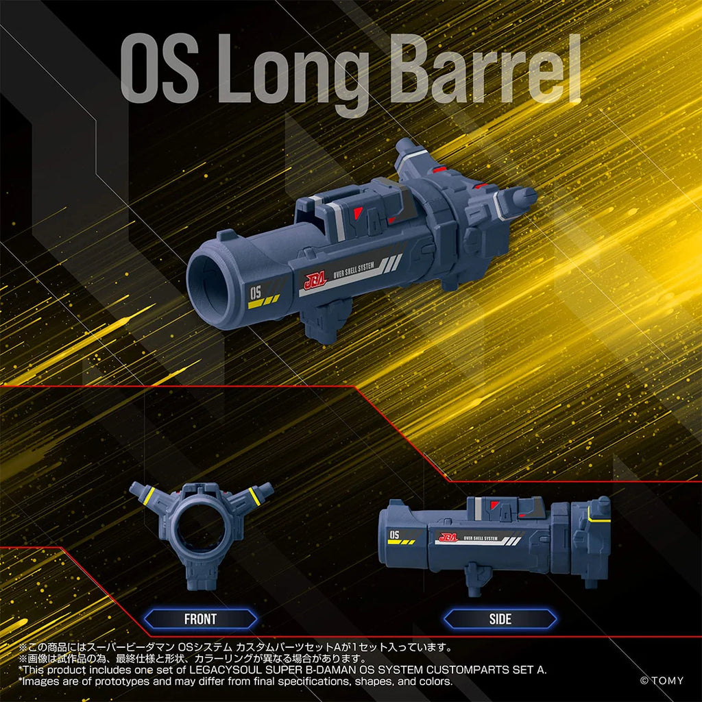 [Takara Tomy Mall Exclusive] LEGACY SOUL SUPER B-DAMAN OS System custom part set A 彈珠人