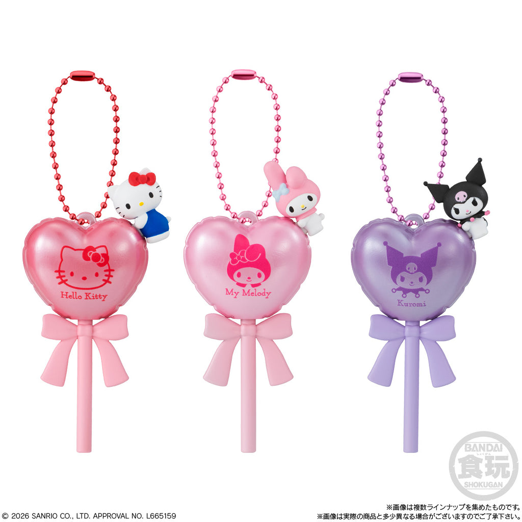 SANRIO CHARACTERS BALLOON CHARM & GUMMY (pack of 8) 三麗鷗