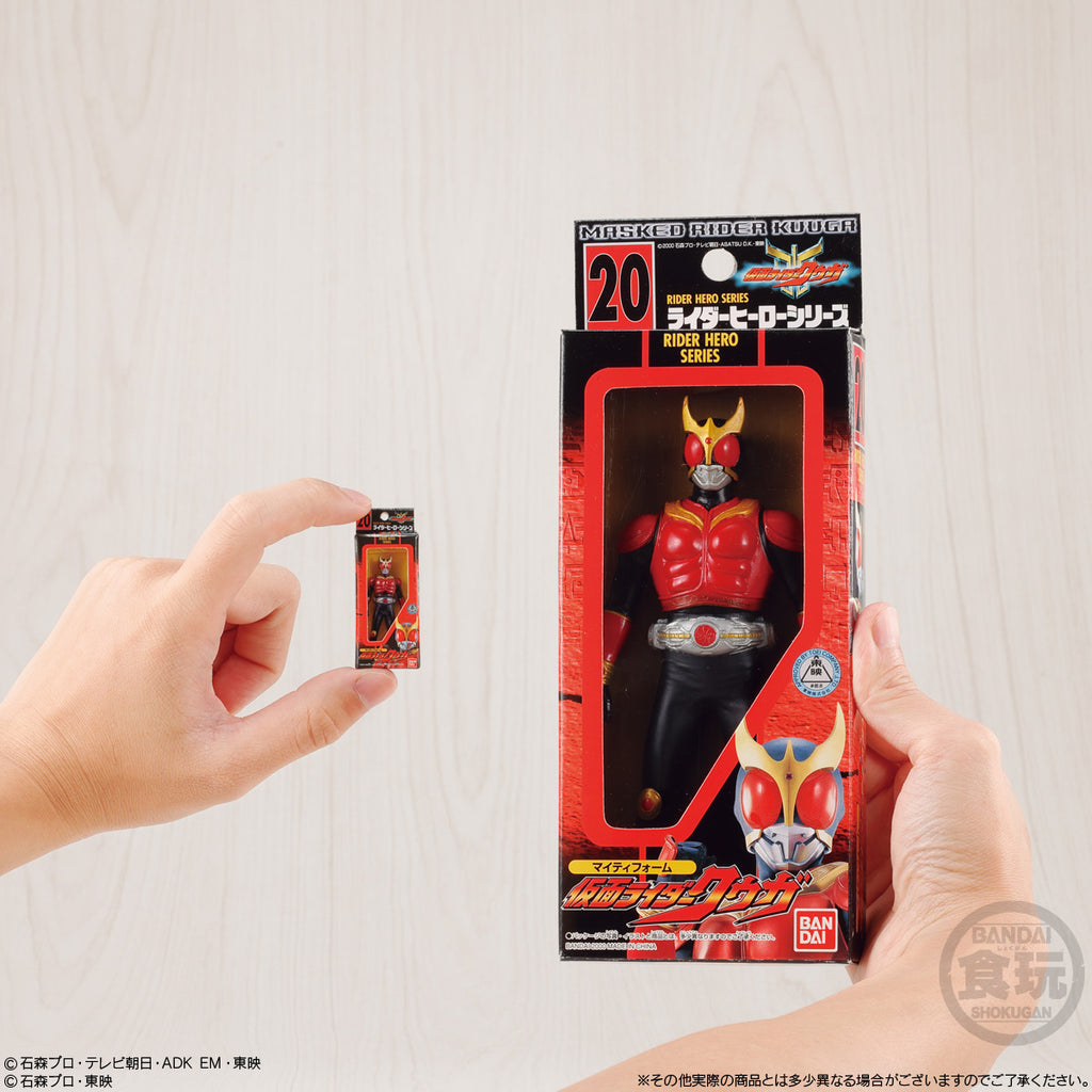 KAMEN RIDER SOFVI PACKAGE CHARM SHOKUGAN BOX W/O GUM (set of 12) 幪面超人