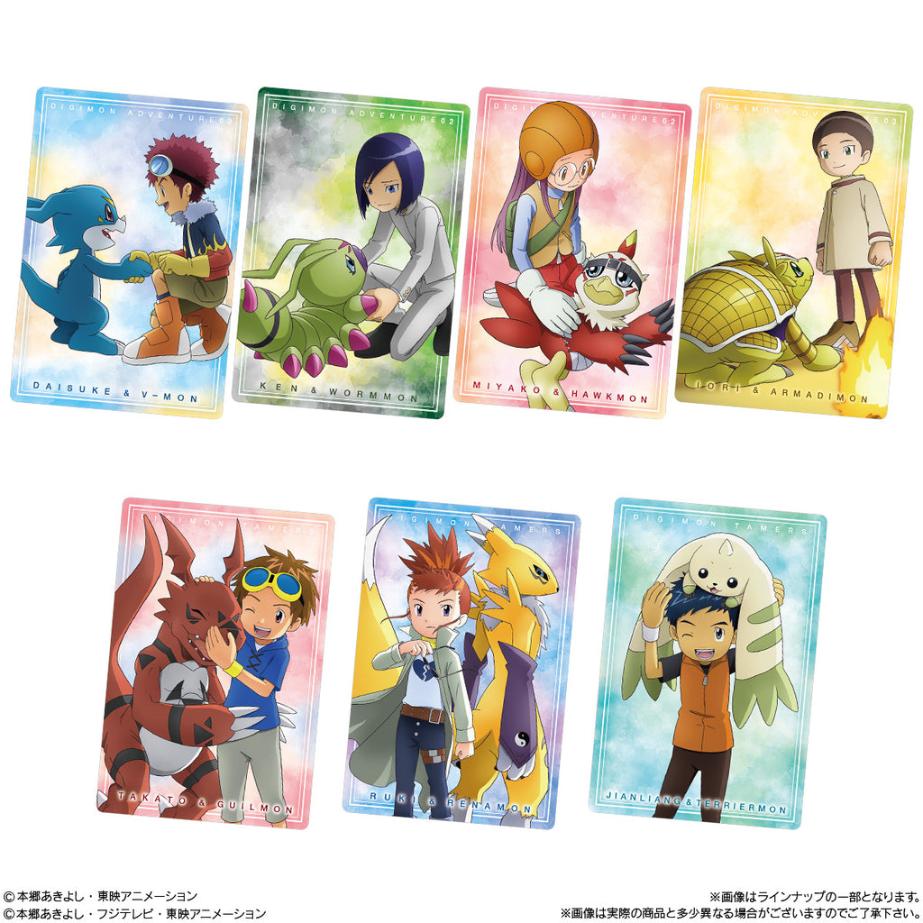 Digimon Visual Art Collection Card Wafers (pack of 20) 數碼暴龍  餅卡