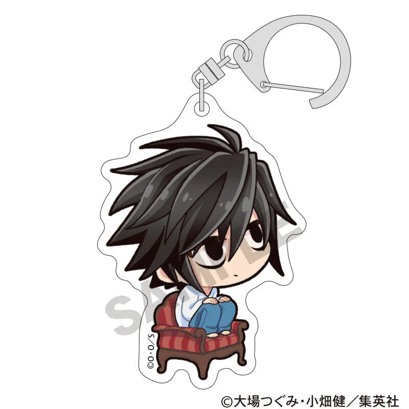 DEATH NOTE Trading Acrylic Keychain (set of 7) 死亡筆記 掛件 匙扣