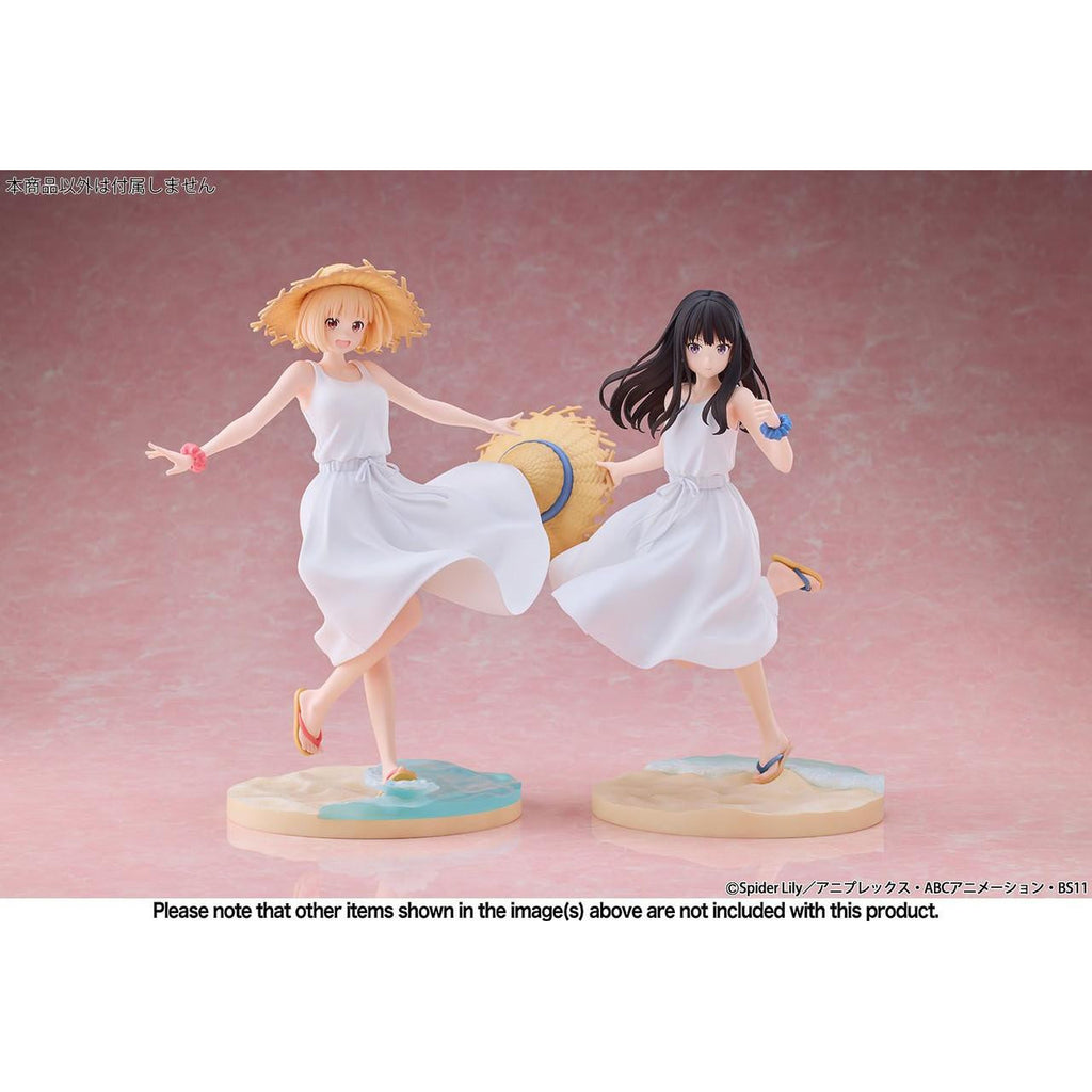BellFine Lycoris Recoil White Dress Ver. 1/7 Figure (CHISATO NISHIKIGI / TAKINA INOUE) 莉可麗絲 錦木千束 井之上瀧奈