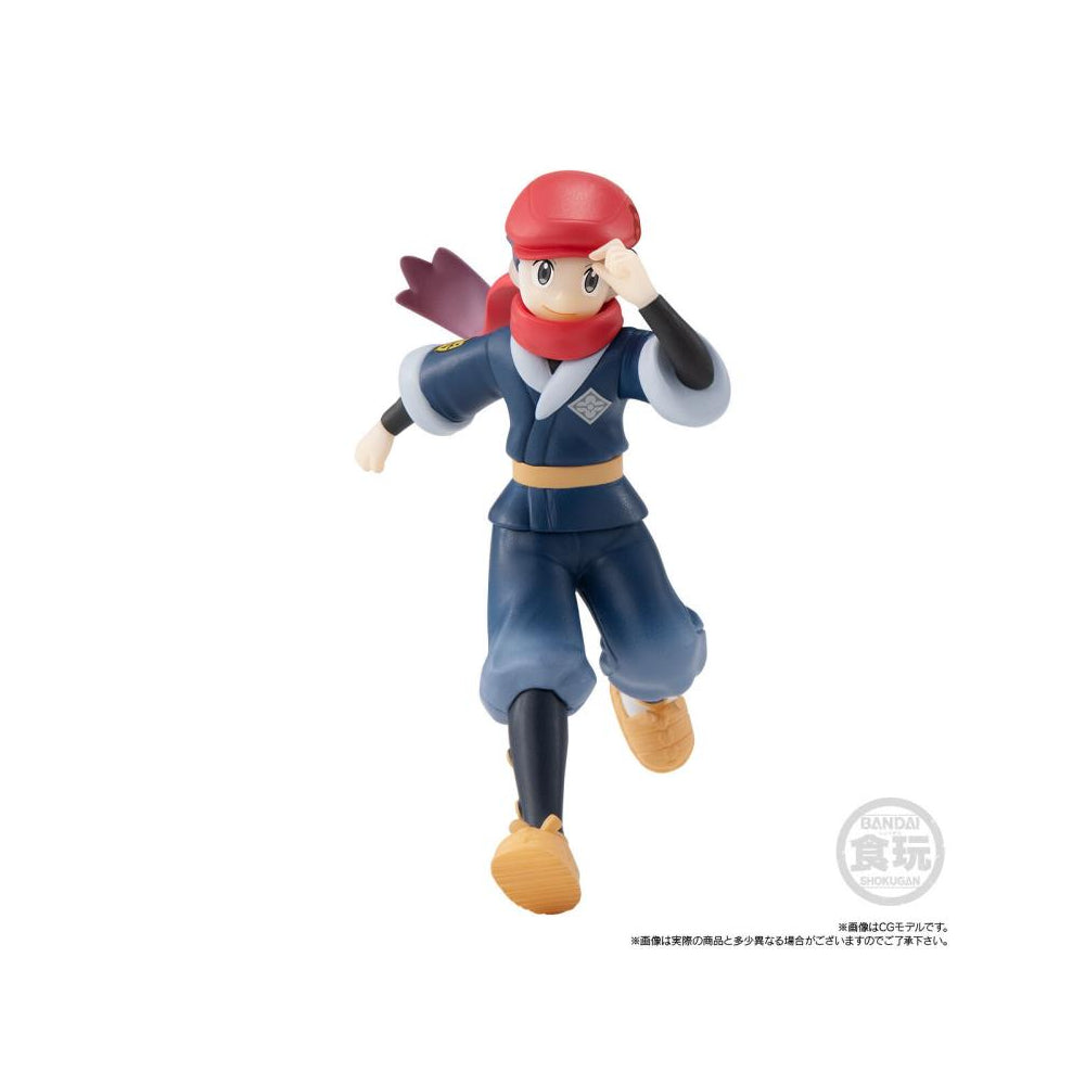 POKÉMON SCALE WORLD JADE (HISUI) REGION REI & TYPHLOSION (HISUIAN FORM) & DECIDUEYE (HISUIAN FORM) & SAMUROTT (HISUIAN FORM) W/O GUM 寵物小精靈 精靈寶可夢 翡翠地區