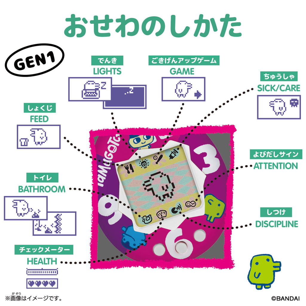 Original Tamagotchi Tama Cafe 他媽哥池 塔麻可吉 咖啡 室