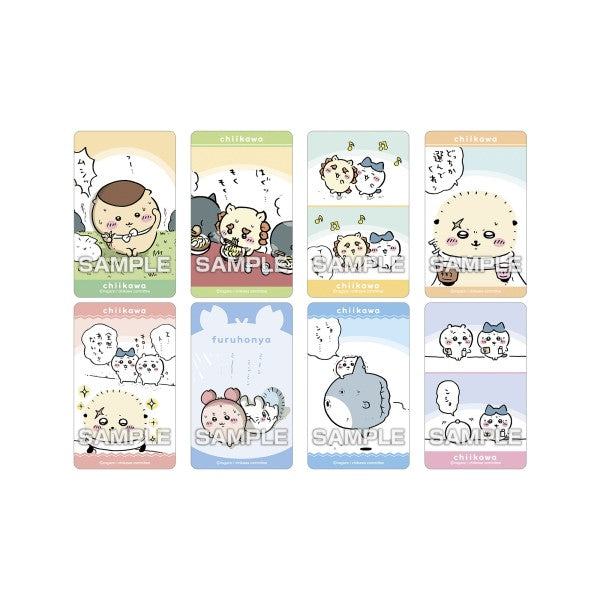 Chikawa deco sticker 4 with gum (box of 20 packs) ちいかわ 小可愛 吉伊卡哇 Chiikawa Something Small and Cute