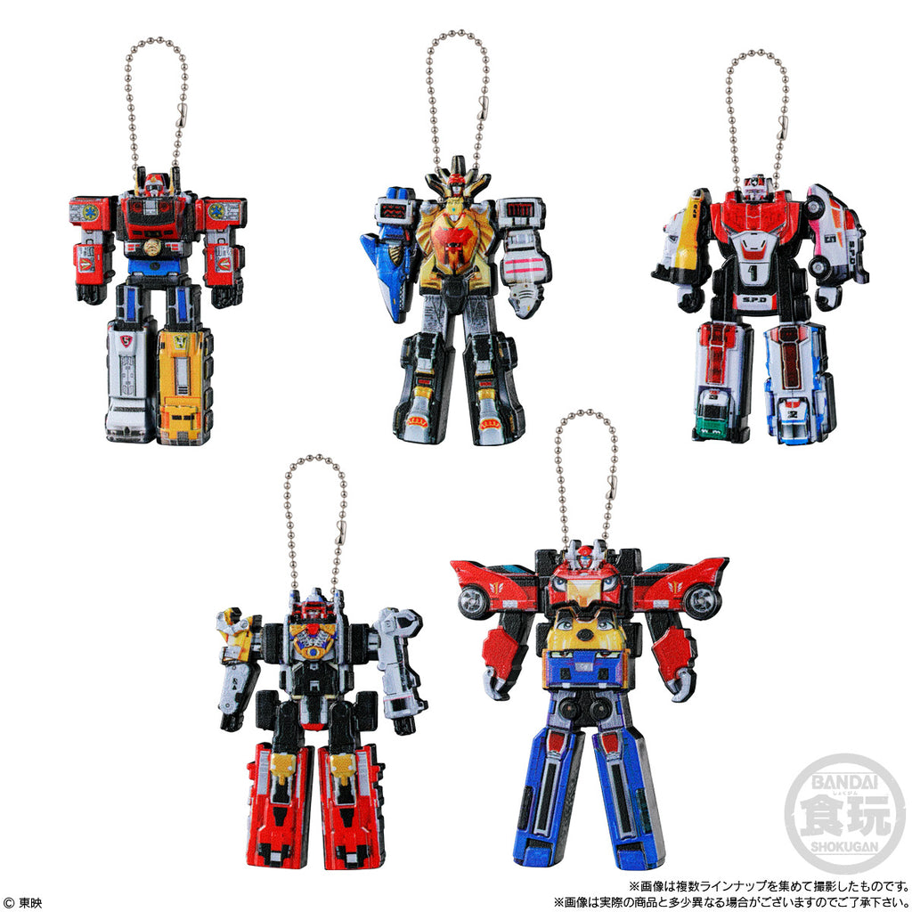 Super Sentai DX Robot Charm & Chocoboro (box of 10) 超級 機械人 戰隊