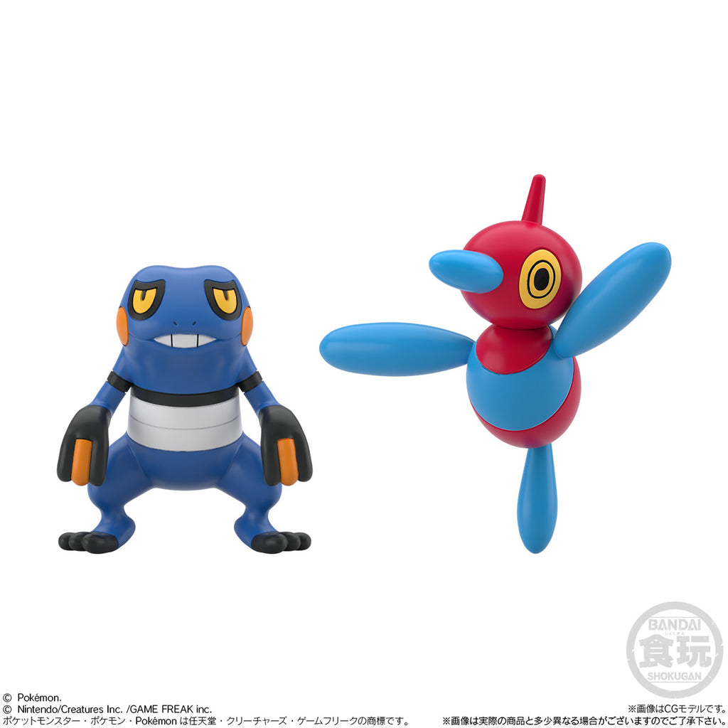 POKÉMON SCALE WORLD SINNOH REGION 3 SET W/O GUM  精靈 寶可夢 神奧地區