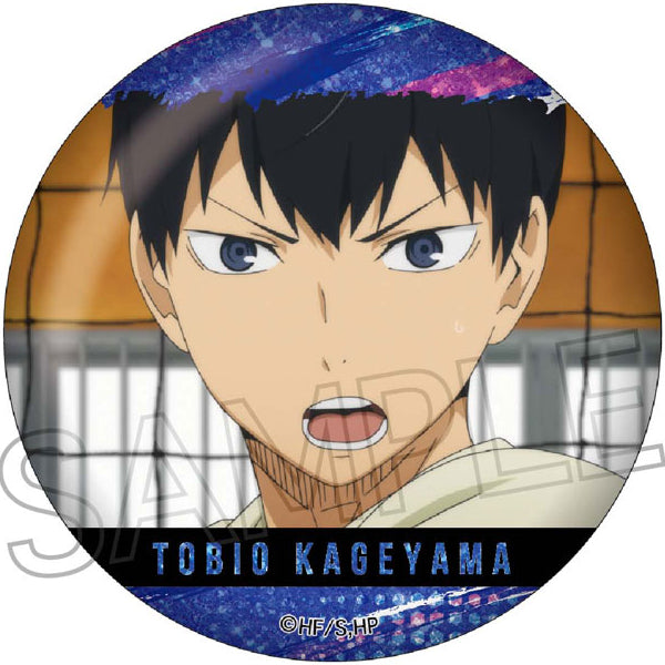 Haikyu!! Sparkling Can Badge (set of 8) 排球少年 襟章 徽章