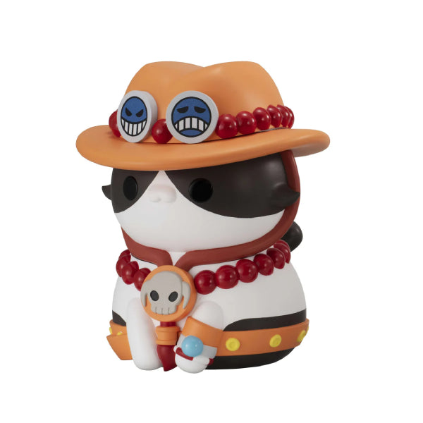 MEGA CAT PROJECT ONE PIECE Nyanto! The Big NYAN PIECE Series (Portgas D. Ace / Yamato) 海賊王 (波德卡斯·D·艾斯 / 大和) 巨大喵