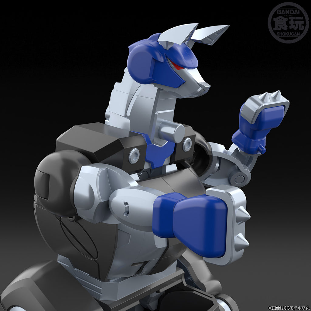 SMP [SHOKUGAN MODELING PROJECT] POWER ANIMAL SERIES EXTRA GAOWALLABY W/O GUM 百獸合體 百獸戰隊 威力獸EXTRA 牙吠袋鼠