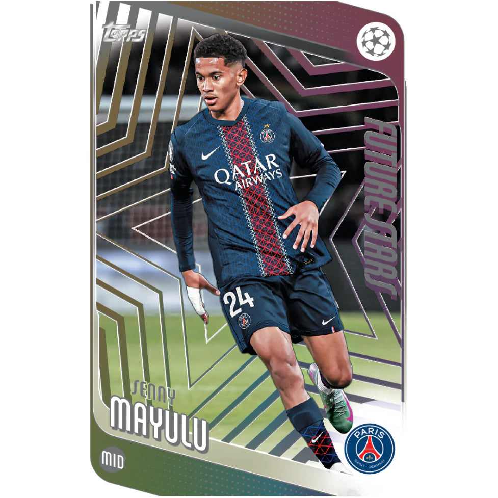 2025-26 Topps UEFA Club Competitions - Hobby Box 足球 收藏卡牌