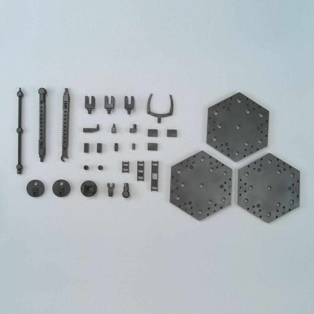 Bandai Plastic Model Action Base 4 Black 機動戰士 高達 支架 台座