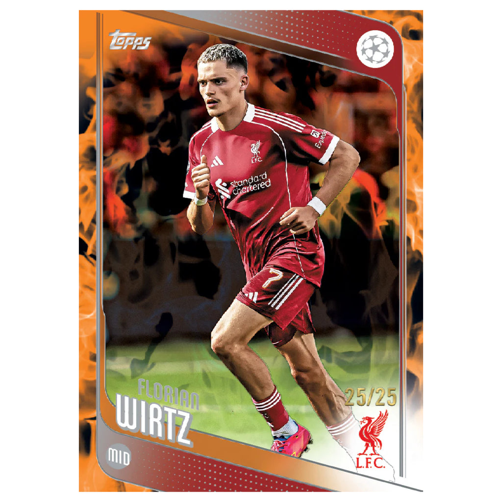 2025-26 Topps UEFA Club Competitions - Value Box 足球 收藏卡牌