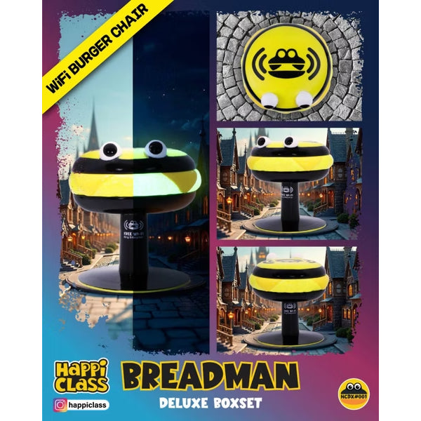 Happi Class - HCDX#001 Breadman Deluxe Box set 漢堡君 漢堡俠