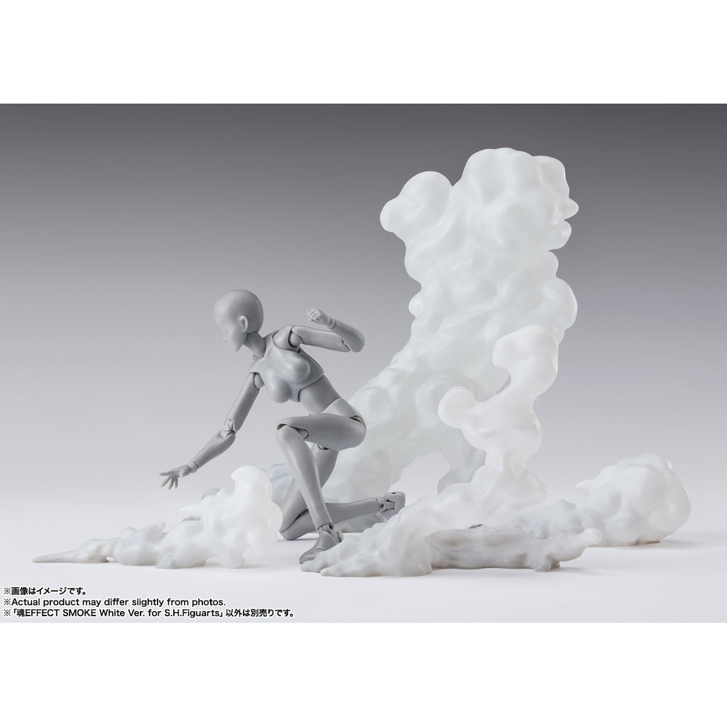 TAMASHII EFFECT SMOKE White Ver. for S.H.Figuarts (2026 Jun resale ver.) 氣團 特效 配件