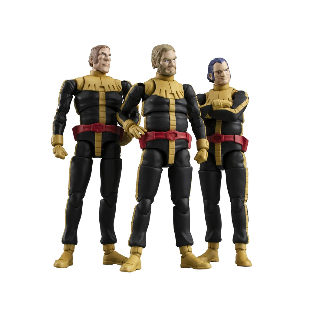 G.M.G. COLLECTION EX Mobile Suit Gundam Principality of Zeon Jet Stream Attack [with gift] 機動戰士 高達 自護公國 黑色三連星 特典