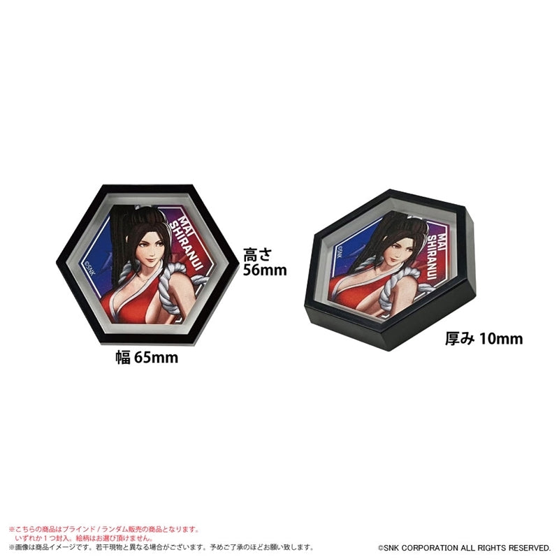 THE KING OF FIGHTERS XV Hexagonal Mini Canvas Magnet B (set of 9) 拳皇 磁貼