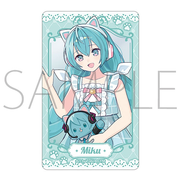 Hatsune Miku Series withCAT Clear Sheet Collection (pack of 6) 初音 未來