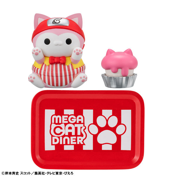 MEGA CAT PROJECT NARUTO Nyaruto! MEGACAT DINER (set of 6) 火影忍者